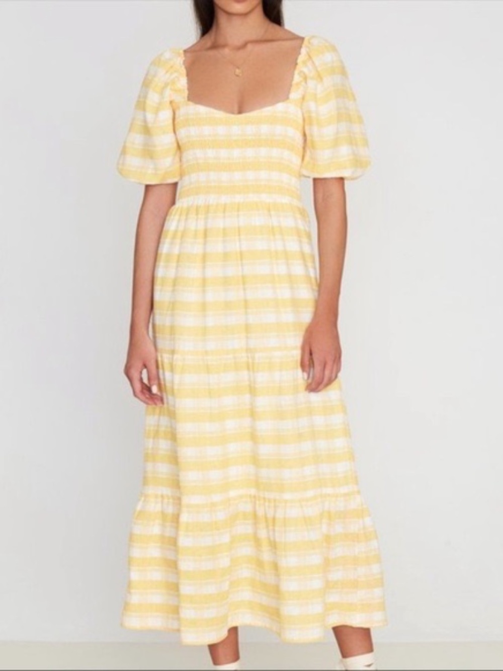 Faithfull The Brand Gianna Linen Dress